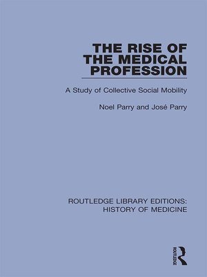 cover image of The Rise of the Medical Profession